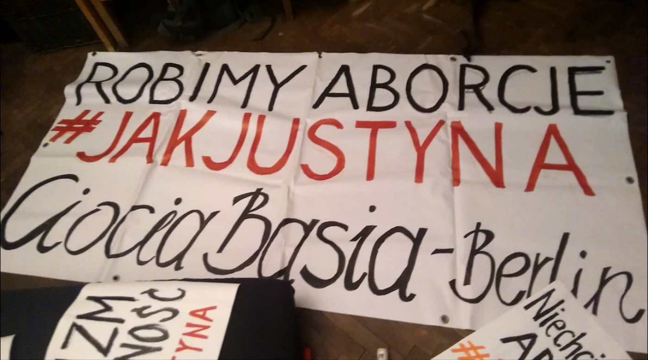 “We do abortions” sign